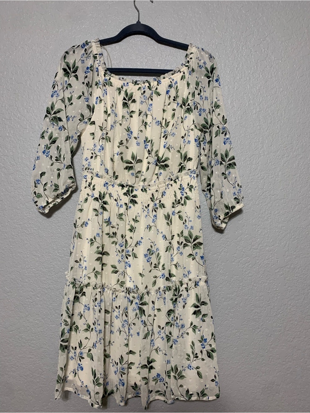 Ryan Michelle White Floral dress